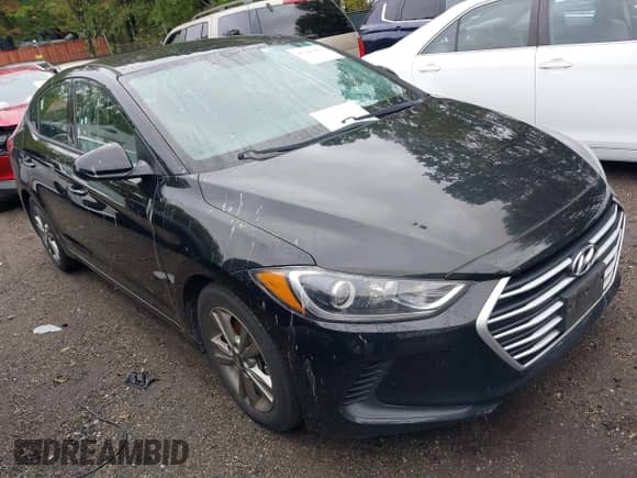 2018 Hyundai Elantra SEL with VIN 5NPD84LF2JH361669, listed as a IAAI auction lot 43345853 with 110,964 mi miles and . Bid and sale history available at DreamBid. Image 1.