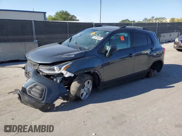 2021 Chevrolet Trax LT with VIN KL7CJPSB0MB329144, listed as a Copart auction lot 50236855 with 75,441 mi miles and Clean title. Bid and sale history available at DreamBid. Image 1.