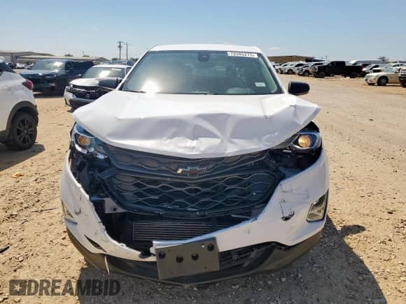 2021 Chevrolet Equinox LS with VIN 3GNAXHEV7MS142533, listed as a Copart auction lot 70385275 with 78,495 mi miles and Salvage title. Bid and sale history available at DreamBid. Image 5.