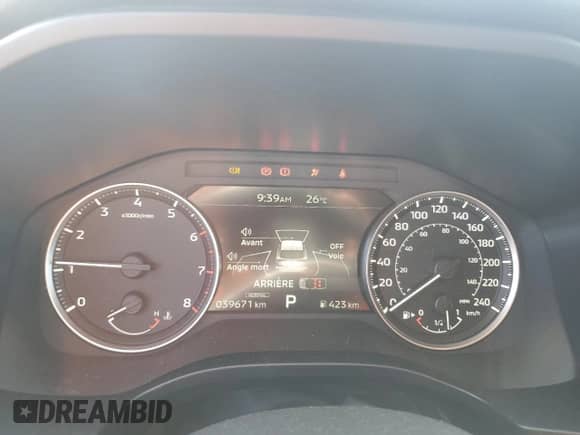 2024 Mitsubishi Outlander ES with VIN JA4J4UA85RZ618163, listed as a Copart auction lot 63319585 with 39,671 mi miles and Salvage title. Bid and sale history available at DreamBid. Image 9.