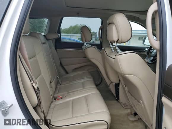 2017 Jeep Grand Cherokee Overland with VIN 1C4RJECG6HC965661, listed as a Copart auction lot 65547715 with 76,441 mi miles and Salvage title. Bid and sale history available at DreamBid. Image 11.