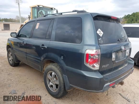 2006 Honda Pilot EX-L z VIN 5FNYF18506B015437, wystawiony jako IAAI lot #43427931 z przebiegiem 305 332 mil mil oraz . Historia ofert i sprzedaży dostępna na DreamBid. Obrazek 3.