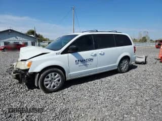 2018 Dodge Grand Caravan SE with VIN 2C4RDGBG3JR159908, listed as a Copart auction lot 81455715 with 124,800 mi miles and Salvage title. Bid and sale history available at DreamBid. Image 1.