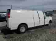 2015 Chevrolet Express Cargo with VIN 1GCWGGFF8F1103356, listed as a Copart auction lot 49978105 with Not provided miles and Salvage title. Bid and sale history available at DreamBid. Image 3.