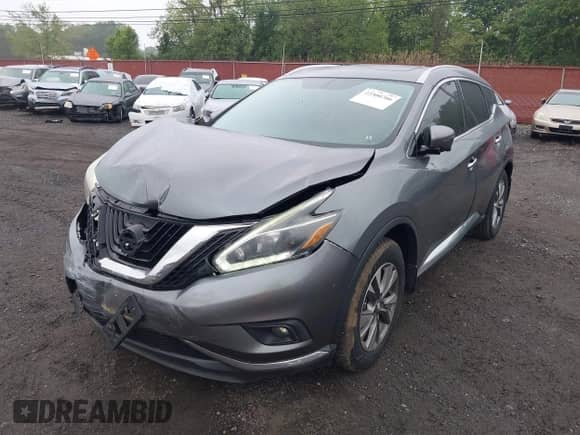 2018 Nissan Murano SV with VIN 5N1AZ2MH1JN108455, listed as a IAAI auction lot 42300766 with 80,926 mi miles and . Bid and sale history available at DreamBid. Image 6.