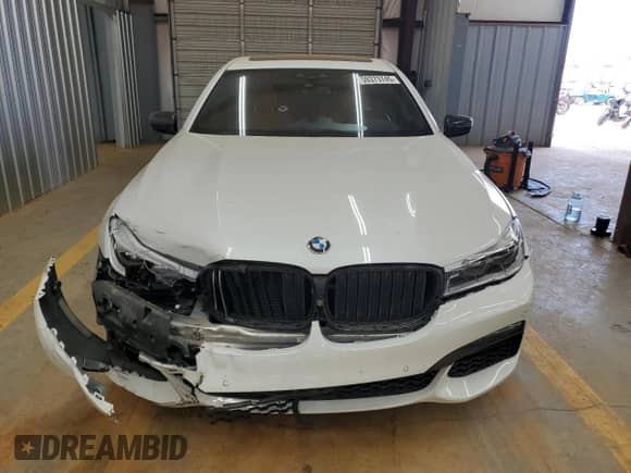2019 BMW 7 Series 750i xDrive with VIN WBA7F2C5XKB239673, listed as a Copart auction lot 59373745 with 80,432 mi miles and Salvage title. Bid and sale history available at DreamBid. Image 5.