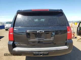 2015 Chevrolet Suburban LTZ with VIN 1GNSCKKC1FR224067, listed as a Copart auction lot 80882695 with 125,803 mi miles and Salvage title. Bid and sale history available at DreamBid. Image 6.
