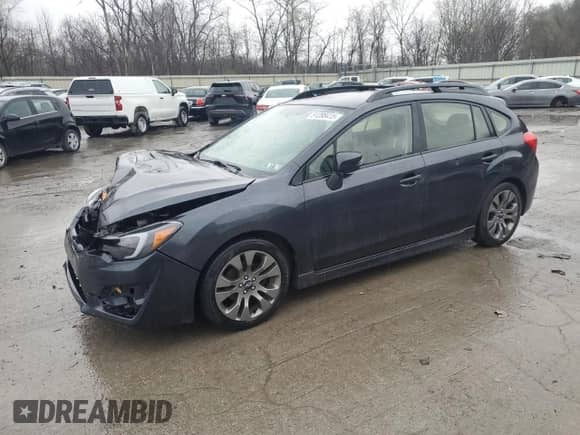 2016 Subaru Impreza Special Sports Limited with VIN JF1GPAY66G8283952, listed as a Copart auction lot 51288415 with 97,559 mi miles and Salvage title. Bid and sale history available at DreamBid. Image 1.