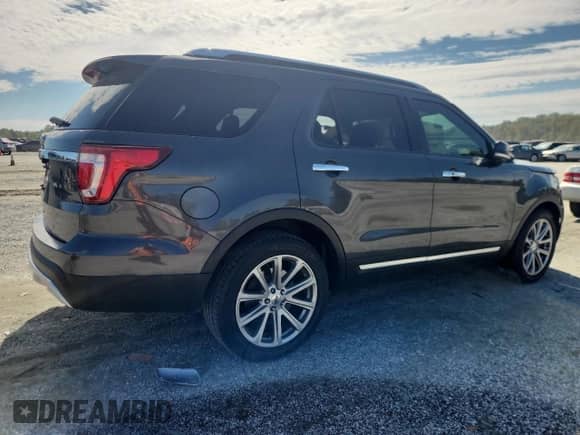 2017 Ford Explorer Limited z VIN 1FM5K7F87HGC37699, wystawiony jako Copart lot #84562305 z przebiegiem 160 807 mil mil oraz Szkoda całkowita • Salvage title. Historia ofert i sprzedaży dostępna na DreamBid. Obrazek 3.