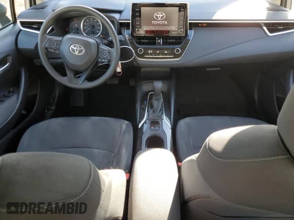 2021 Toyota Corolla LE with VIN JTDEPMAE1MJ144336, listed as a Copart auction lot 82373205 with 55,917 mi miles and Salvage title. Bid and sale history available at DreamBid. Image 8.