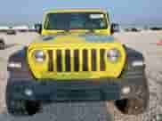 2023 Jeep Wrangler Sport S with VIN 1C4HJXDG9PW617307, listed as a Copart auction lot 57702455 with 45,620 mi miles and Salvage title. Bid and sale history available at DreamBid. Image 5.