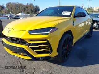 2019 Lamborghini Urus with VIN ZPBUA1ZL5KLA05951, listed as a IAAI auction lot 41408137 with 48,113 mi miles and . Bid and sale history available at DreamBid. Image 2.