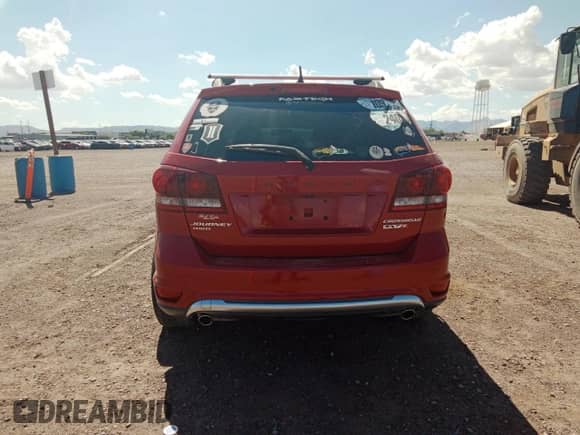 2016 Dodge Journey Crossroad with VIN 3C4PDDGG9GT118428, listed as a Copart auction lot 71531815 with 190,327 mi miles and Salvage title. Bid and sale history available at DreamBid. Image 6.