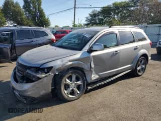 2016 Dodge Journey Crossroad Plus with VIN 3C4PDDGG7GT201100, listed as a Copart auction lot 80071275 with 139,649 mi miles and Salvage title. Bid and sale history available at DreamBid. Image 1.