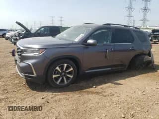 2024 Honda Pilot Elite with VIN 5FNYG1H86RB048776, listed as a Copart auction lot 68449725 with 13,209 mi miles and Salvage title. Bid and sale history available at DreamBid. Image 1.