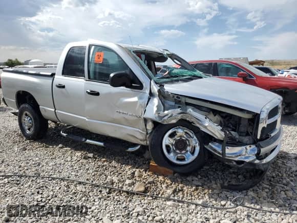 2003 Dodge 2500 ST with VIN 3D7KU28633G766974, listed as a Copart auction lot 60347395 with Not provided miles and Non repairable. Bid and sale history available at DreamBid. Image 4.