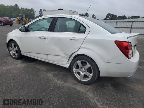 2016 Chevrolet Sonic LTZ with VIN 1G1JE5SB9G4147771, listed as a Copart auction lot 72005675 with 159,208 mi miles and Salvage title. Bid and sale history available at DreamBid. Image 2.