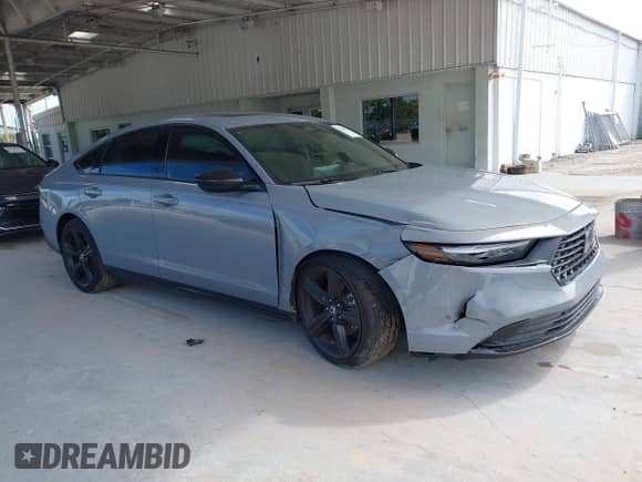 2024 Honda Accord Sport-L с VIN 1HGCY2F74RA087500, выставлен на аукционе IAAI как лот 43198912 с пробегом 13 905 миль миль и . История ставок и продаж доступна на DreamBid. Изображение 1.