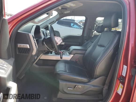 2016 Ford F-150 Lariat z VIN 1FTEW1CPXGKE30507, wystawiony jako Copart lot #80820165 z przebiegiem 53 830 mil mil oraz Szkoda całkowita • Salvage title. Historia ofert i sprzedaży dostępna na DreamBid. Obrazek 7.