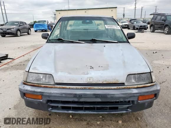 1988 Honda Civic z VIN 1HGED3546JA051457, wystawiony jako Copart lot #54885795 z przebiegiem 291 517 mil mil oraz Szkoda całkowita • Salvage title. Historia ofert i sprzedaży dostępna na DreamBid. Obrazek 5.