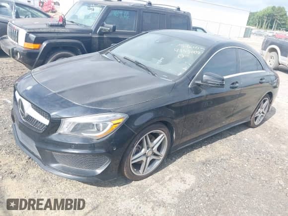 2014 Mercedes-Benz CLA 250 with VIN WDDSJ4GB0EN078587, listed as a IAAI auction lot 42650087 with 125,893 mi miles and . Bid and sale history available at DreamBid. Image 2.