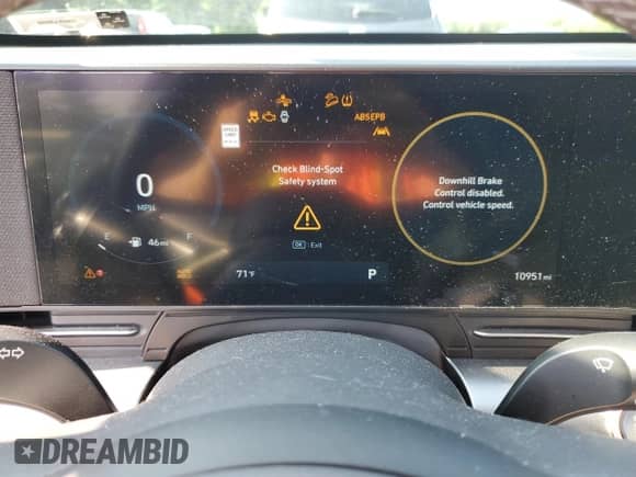 2024 Hyundai Kona Limited с VIN KM8HECA35RU154137, выставлен на аукционе Copart как лот 59574375 с пробегом 10 951 миль миль и Списание • Salvage title. История ставок и продаж доступна на DreamBid. Изображение 9.