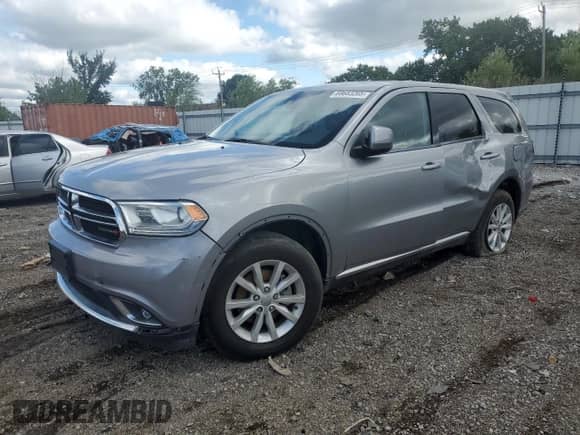 2015 Dodge Durango SXT with VIN 1C4RDJAG2FC850636, listed as a Copart auction lot 69683265 with 143,302 mi miles and Salvage title. Bid and sale history available at DreamBid. Image 1.