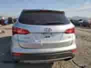 2016 Hyundai Santa Fe with VIN 5XYZTDLB9GG366692, listed as a Copart auction lot 69664685 with 114,911 mi miles and Salvage title. Bid and sale history available at DreamBid. Image 6.