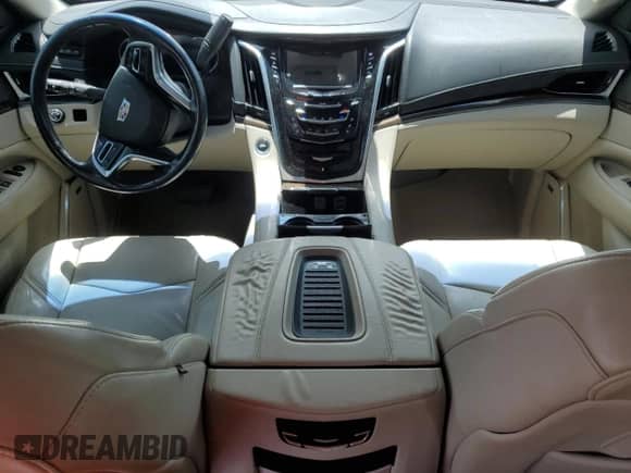 2018 Cadillac Escalade Luxury with VIN 1GYS3BKJ7JR260064, listed as a Copart auction lot 61089915 with 112,720 mi miles and Salvage title. Bid and sale history available at DreamBid. Image 8.