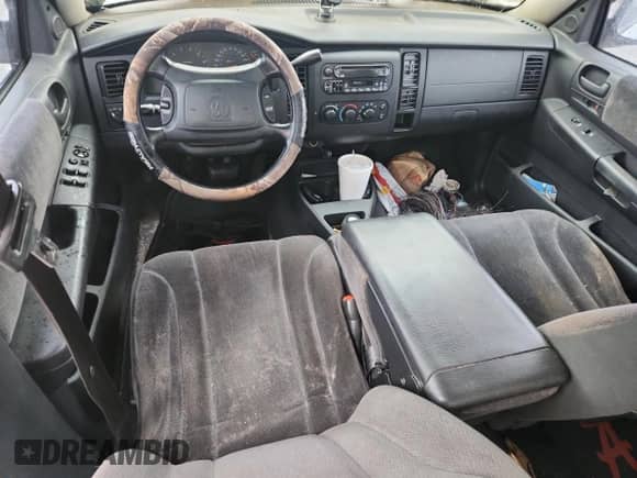 2001 Dodge Dakota Sport with VIN 1B7HL2AX11S237569, listed as a Copart auction lot 59895465 with Not provided miles and Salvage title. Bid and sale history available at DreamBid. Image 8.