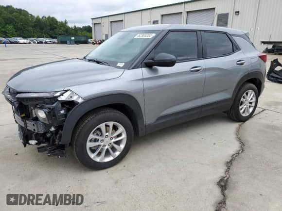 2025 Chevrolet TrailBlazer LS с VIN KL79MMSPXSB096639, выставлен на аукционе Copart как лот 62303265 с пробегом 6 576 миль миль и Списание • Salvage title. История ставок и продаж доступна на DreamBid. Изображение 1.