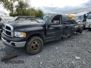2004 Dodge 3500 SLT with VIN 3D7MU48C94G255541, listed as a Copart auction lot 73624854 with 47,554 mi miles and Salvage title. Bid and sale history available at DreamBid. Image 1.