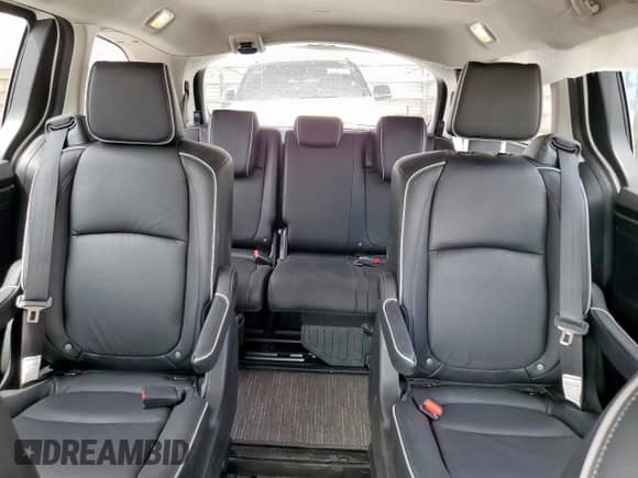 2025 Honda Odyssey Touring с VIN 5FNRL6H89SB004709, выставлен на аукционе Copart как лот 62380715 с пробегом 17 356 миль миль и Списание • Salvage title. История ставок и продаж доступна на DreamBid. Изображение 10.