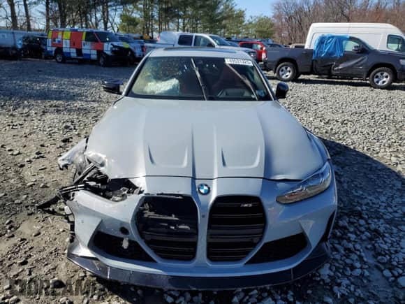 2022 BMW M3 с VIN WBS53AY00NFL69414, выставлен на аукционе Copart как лот 49531325 с пробегом 20 837 миль миль и Списание • Salvage title. История ставок и продаж доступна на DreamBid. Изображение 5.