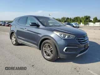 2018 Hyundai Santa Fe 2.4L с VIN 5XYZT3LB3JG526986, выставлен на аукционе Copart как лот 82038455 с пробегом 183 352 миль миль и Чистый • Clean title. История ставок и продаж доступна на DreamBid. Изображение 4.