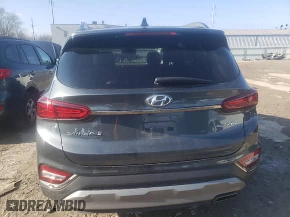 2020 Hyundai Santa Fe Limited with VIN 5NMS5CAA3LH224404, listed as a Copart auction lot 68591572 with 25,581 mi miles and . Bid and sale history available at DreamBid. Image 6.