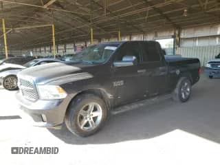 2015 Ram 1500 Tradesman with VIN 1C6RR7FG1FS760422, listed as a Copart auction lot 81968915 with 150,342 mi miles and Salvage title. Bid and sale history available at DreamBid. Image 1.