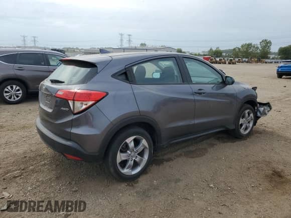 2019 Honda HR-V LX z VIN 3CZRU6H3XKG724641, wystawiony jako Copart lot #81058045 z przebiegiem 60 418 mil mil oraz Szkoda całkowita • Salvage title. Historia ofert i sprzedaży dostępna na DreamBid. Obrazek 3.