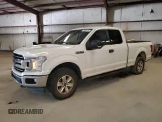 2018 Ford F-150 XL z VIN 1FTEX1EBXJKF62172, wystawiony jako Copart lot #61038035 z przebiegiem 153 069 mil mil oraz Czysty tytuł • Clean title. Historia ofert i sprzedaży dostępna na DreamBid. Obrazek 1.