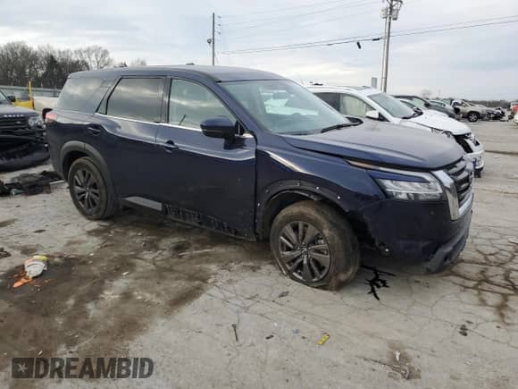 2022 Nissan Pathfinder S z VIN 5N1DR3AAXNC211191, wystawiony jako Copart lot #86436914 z przebiegiem 79 314 mil mil oraz Szkoda całkowita • Salvage title. Historia ofert i sprzedaży dostępna na DreamBid. Obrazek 4.