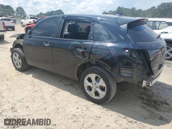 2025 Honda HR-V LX with VIN 3CZRZ1H30SM747755, listed as a Copart auction lot 68908335 with 16,657 mi miles and Salvage title. Bid and sale history available at DreamBid. Image 2.