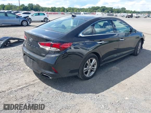 2018 Hyundai Sonata Limited with VIN 5NPE34AF2JH644207, listed as a IAAI auction lot 43080554 with 97,801 mi miles and . Bid and sale history available at DreamBid. Image 4.