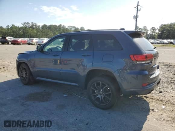 2021 Jeep Grand Cherokee High Altitude with VIN 1C4RJECG8MC737932, listed as a Copart auction lot 58368885 with 61,863 mi miles and Salvage title. Bid and sale history available at DreamBid. Image 2.