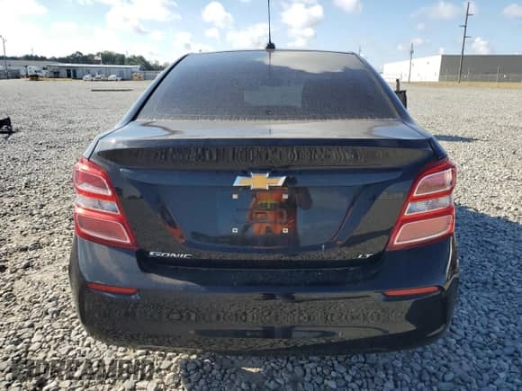 2020 Chevrolet Sonic LT with VIN 1G1JD5SB3L4122331, listed as a Copart auction lot 81777465 with 76,849 mi miles and Salvage title. Bid and sale history available at DreamBid. Image 6.