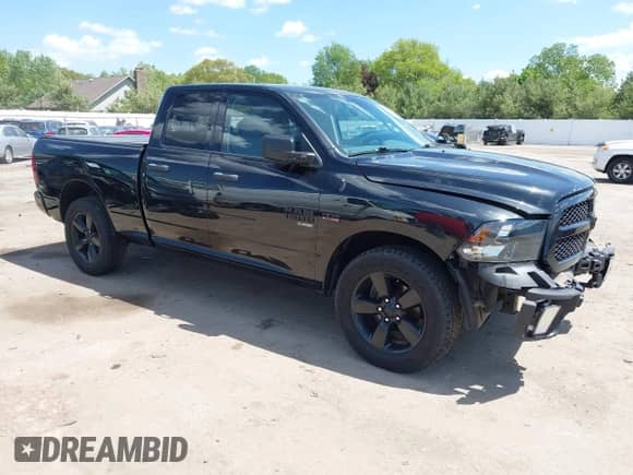 2019 Ram 1500 Express z VIN 1C6RR7FT6KS543228, wystawiony jako IAAI lot #42270669 z przebiegiem 57 009 mil mil oraz . Historia ofert i sprzedaży dostępna na DreamBid. Obrazek 1.