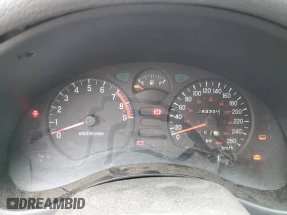 1993 Dodge Stealth with VIN JB3BM54J9PY026302, listed as a Copart auction lot 57169005 with 283,330 mi miles and Salvage title. Bid and sale history available at DreamBid. Image 9.