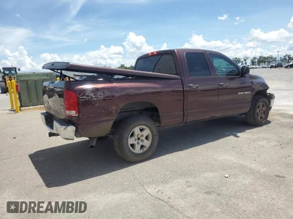 2004 Dodge 1500 SLT z VIN 1D7HU18N14S578315, wystawiony jako Copart lot #68137495 z przebiegiem 266 722 mil mil oraz Szkoda całkowita • Salvage title. Historia ofert i sprzedaży dostępna na DreamBid. Obrazek 3.