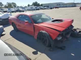 2016 Dodge Challenger R/T Plus with VIN 2C3CDZBTXGH193281, listed as a Copart auction lot 87083135 with Not provided miles and Clean title. Bid and sale history available at DreamBid. Image 4.