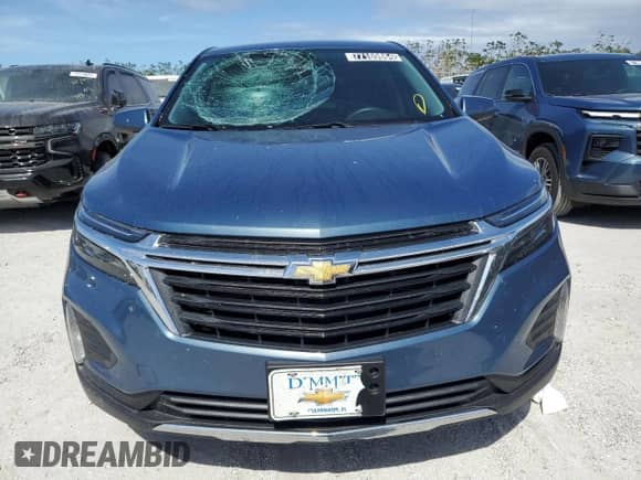 2024 Chevrolet Equinox LT с VIN 3GNAXJEG5RL264317, выставлен на аукционе Copart как лот 77169864 с пробегом 6 682 миль миль и Чистый • Clean title. История ставок и продаж доступна на DreamBid. Изображение 5.