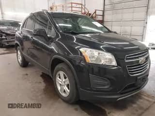 2016 Chevrolet Trax LT с VIN KL7CJPSB9GB660115, выставлен на аукционе IAAI как лот 43256629 с пробегом 57 423 миль миль и . История ставок и продаж доступна на DreamBid. Изображение 1.